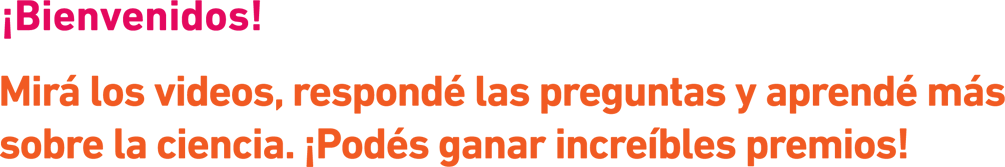 ¡Bienvenidos!