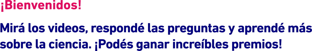 ¡Bienvenidos!